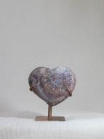 Roze Amethist hart kristal, moederdag cadeau, Sieraden, Tassen en Uiterlijk, Edelstenen, Ophalen of Verzenden, Nieuw