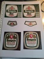 11 x Hengelo bier etiket ongebruikt, Verzamelen, Biermerken, Ophalen of Verzenden, Nieuw, Overige typen, Overige merken