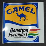Benetton F1 sticker zeldzaam, Verzenden, Zo goed als nieuw, Formule 1