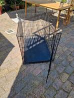 Hondenbenche, zwart, inklapbaar 106,5x69x76,5, Dieren en Toebehoren, Ophalen, Gebruikt