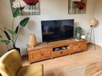 Tv meubel, Ophalen, Gebruikt, Teakhout, 200 cm of meer