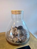 Glazen Permacultuur Vaas met Afsluiting, Huis en Inrichting, Woonaccessoires | Stolpen, Ophalen of Verzenden, Gebruikt