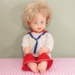 Vintage pop met pull string Germany Mattel jaren 60 48 cm, Ophalen of Verzenden, Gebruikt, Pop