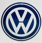 Volkswagen VW rond relief reclamebord van metaal wanddeco