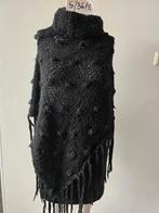 Poncho maat S/M, Ophalen of Verzenden, Zo goed als nieuw, Maat 36 (S), Zwart
