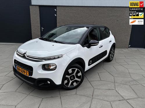 Citroen C3 1.2 PureTech S&S Shine| Frisse C3 vlotte Oranje a, Auto's, Citroën, Bedrijf, Te koop, C3, ABS, Achteruitrijcamera, Airbags