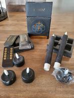 Led kaarsen met afstandsbediening., Huis en Inrichting, Overige materialen, Zwart, Ophalen of Verzenden, Zo goed als nieuw