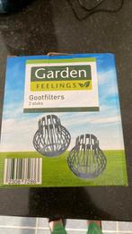 Gootfilters Dakgoot filters 2 stuks 11 X 14 cm NIEUW, Pvc, Nieuw, Ophalen of Verzenden, Minder dan 2 meter