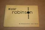 Mister Robinson en de jacht op de linker schoen - 1960, Eén stripboek, Ophalen of Verzenden, Gelezen