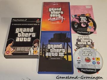 Grand Theft Auto (GTA) Double Pack (PS2) Compleet beschikbaar voor biedingen