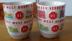 4 Koffiekopjes Van Douwe Egberts., Huis en Inrichting, Keuken | Servies, Ophalen of Verzenden, Zo goed als nieuw, Overige stijlen