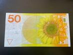 50 g ulden biljet 1982 - zonnebloem - strak, Ophalen of Verzenden, 50 gulden, Los biljet