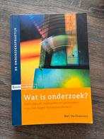 Wat is onderzoek? - Nel Verhoeven - HBO, Ophalen of Verzenden, Gamma, Gelezen, HBO
