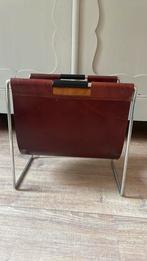 Vintage Brabantia leren lectuurbak, Ophalen, Zo goed als nieuw