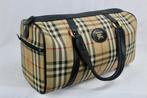 Burberry Boston Bag, Gebruikt, Beige, Ophalen of Verzenden, Burberry