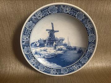 Het Hollandse landschap in Delfts Blauw beperkte oplage! beschikbaar voor biedingen