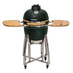 Patton kamado barbecue 18 inch groen, Tuin en Terras, Houtskoolbarbecues, Patton, ,, Nieuw, Ophalen of Verzenden