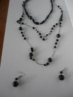 zgan  ketting met oorbellen, Ophalen of Verzenden, Zo goed als nieuw, Overige materialen