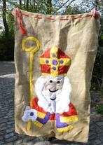 Juten zak van Sinterklaas en Piet, heel groot voor cadeau's., Diversen, Sinterklaas, Nieuw, Ophalen of Verzenden