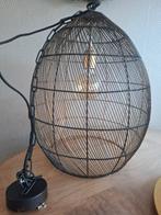 Hanglamp zwart goud, Ophalen of Verzenden, Zo goed als nieuw, Metaal, 50 tot 75 cm