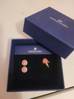 Swarovski oorbellen, Sieraden, Tassen en Uiterlijk, Oorbellen, Overige materialen, Ophalen of Verzenden, Zo goed als nieuw, Roze