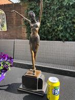 Bronzen elegant art van vrouw danseres 55 cm, Ophalen of Verzenden