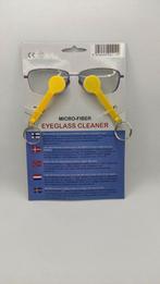 Microfiber eyeglass cleaner geel - nieuw, Doe-het-zelf en Verbouw, Veiligheidsbrillen, Ophalen of Verzenden, Zo goed als nieuw