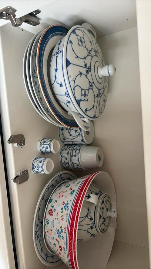 Koninklijk blauw-wit servies, Antiek en Kunst, Antiek | Servies compleet, Ophalen of Verzenden