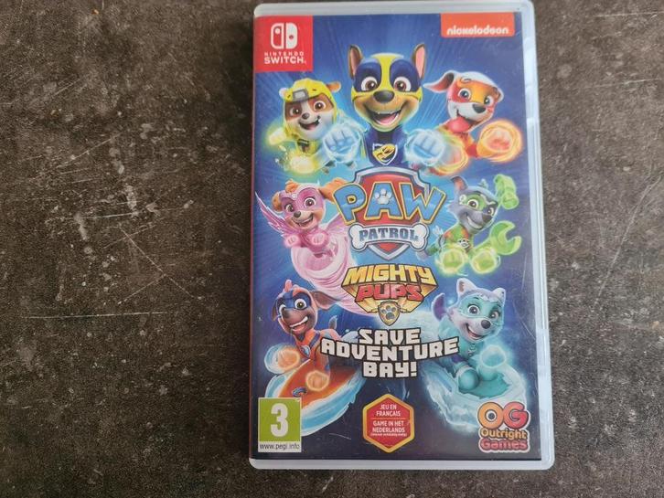 paw patrol game nintendo switch, Spelcomputers en Games, Games | Nintendo Switch, Zo goed als nieuw, Avontuur en Actie, 1 speler
