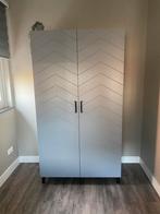 Woood kast grijs, Huis en Inrichting, Kasten | Kledingkasten, Ophalen, 100 tot 150 cm, Zo goed als nieuw, 150 tot 200 cm