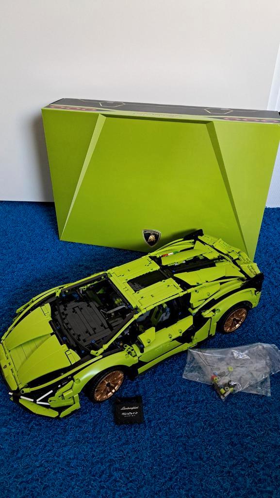 Lego technic 42115 Lamborghini Sián FKP 37 zgan, Kinderen en Baby's, Speelgoed | Duplo en Lego, Zo goed als nieuw, Lego, Complete set