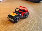 Majorette JEEP ZWART, Hobby en Vrije tijd, Ophalen of Verzenden, Auto