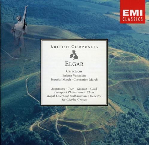 ELGAR Caractacus 2 - CD GROVES EMI, Cd's en Dvd's, Cd's | Klassiek, Zo goed als nieuw, Boxset, Ophalen of Verzenden
