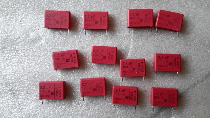 Wima mks4 2,2uf 100v 15mm (Nieuw), Hobby en Vrije tijd, Elektronica-componenten, Nieuw, Ophalen of Verzenden