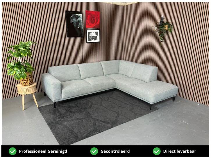 GRATIS LEVERING Montel Viano Hoekbank 270x225 REFURBISHED, Huis en Inrichting, Banken | Bankstellen, Zo goed als nieuw, Hoekbank