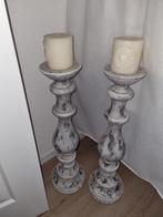 2 betonnen vloer kandelaars, Ophalen of Verzenden, Zo goed als nieuw, Overige materialen, Minder dan 25 cm