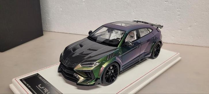 DAVIS&GIOVANNI Lamborghini Urus Mansory Chameleon green, Hobby en Vrije tijd, Modelauto's | 1:18, Nieuw, Auto, Overige merken