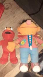 Sesamstraat Knuffels - Elmo en vriendje, Kinderen en Baby's, Speelgoed | Knuffels en Pluche, Ophalen of Verzenden, Gebruikt, Overige typen