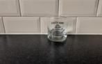 CUTTY SARK whisky glas, zwarte logo, Verzamelen, Ophalen of Verzenden, Zo goed als nieuw, Borrel- of Shotglas