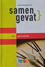 VWO Examenbundel samengevat geschiedenis, Boeken, Ophalen of Verzenden, Zo goed als nieuw, VWO, Geschiedenis