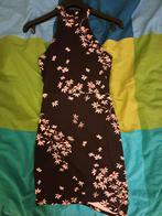 Korte jurk met Japanse bloemen, Maat 38/40 (M), Ophalen of Verzenden, Zo goed als nieuw