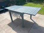 Uitschuifbare tuintafel 90x90 / 180x90, Tuin en Terras, Ophalen, Zo goed als nieuw, Rechthoekig