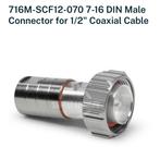 7-16 Male Connector 1/2" Coaxial Cable, Ophalen of Verzenden, Nieuw, Zender en Ontvanger
