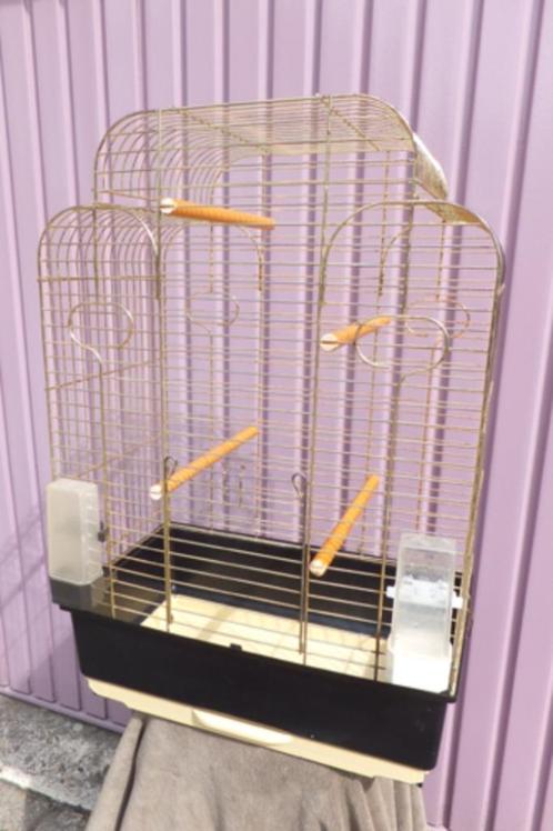 Vogelkooi 75 cm hoog, Dieren en Toebehoren, Vogels | Hokken en Kooien, Gebruikt, Vogelkooi, Metaal, Ophalen