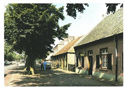 36711	Eersel	N Br 	Markt	Gelopen met postzegel, Verzamelen, Ansichtkaarten | Nederland, Gelopen, Noord-Brabant, Ophalen of Verzenden