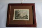 Antieke Engelse koper gravure, J. Hooper 1787, origineel, Ophalen of Verzenden