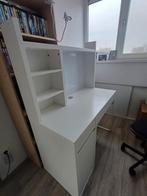 Bureau met whiteboard en stoel van ikea, Ophalen, Gebruikt, 100 tot 150 cm, Minder dan 100 cm