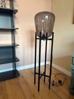 Stijlvolle staande lamp met glazen bol, Ophalen, Zo goed als nieuw, Glas, 100 tot 150 cm