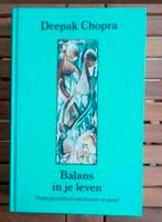 Deepak Chopra - Balans in je leven Ayurveda in Nieuwstaat, Ophalen of Verzenden, Nieuw, Spiritualiteit algemeen, Instructieboek