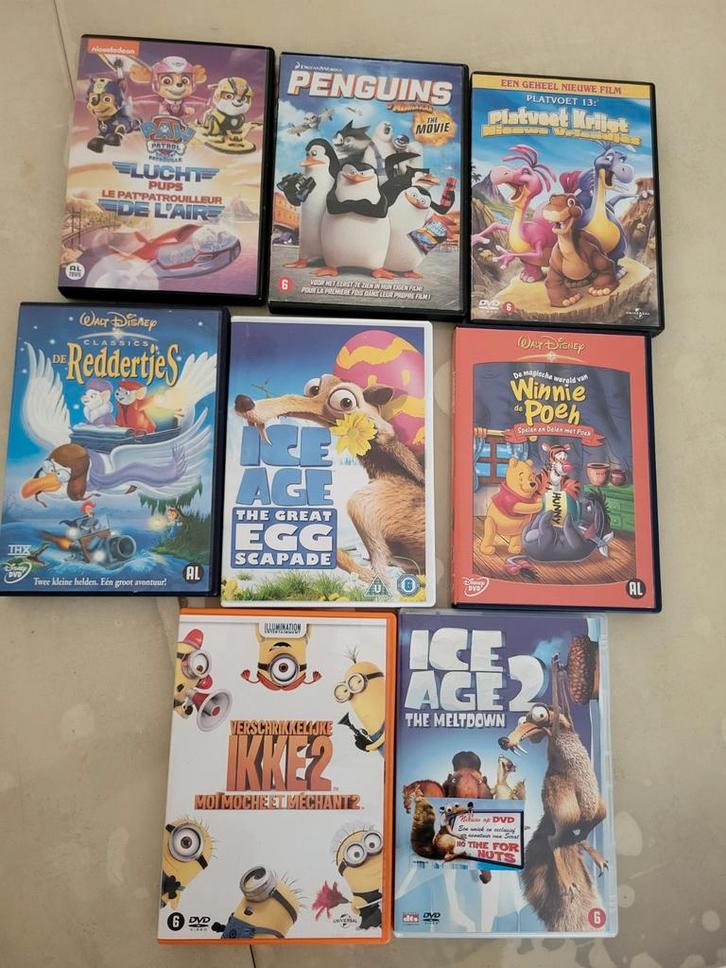 Kinder DVD Collectie - 14 Stuks, Cd's en Dvd's, Dvd's | Kinderen en Jeugd, Gebruikt, Film, Avontuur, Boxset, Alle leeftijden, Ophalen